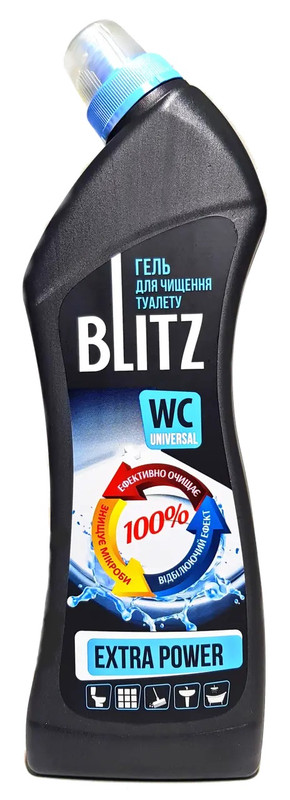Гель для чищення унітазів BLITZ Extra Power, 0,75 кг